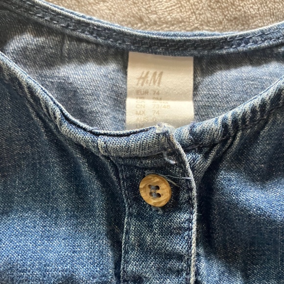 EUC Baby/Infant girl bundle H&M denim Jessica Simpson, ON and NWT mauve blue - Picture 4 of 6